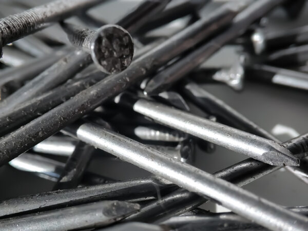 a pile of nails